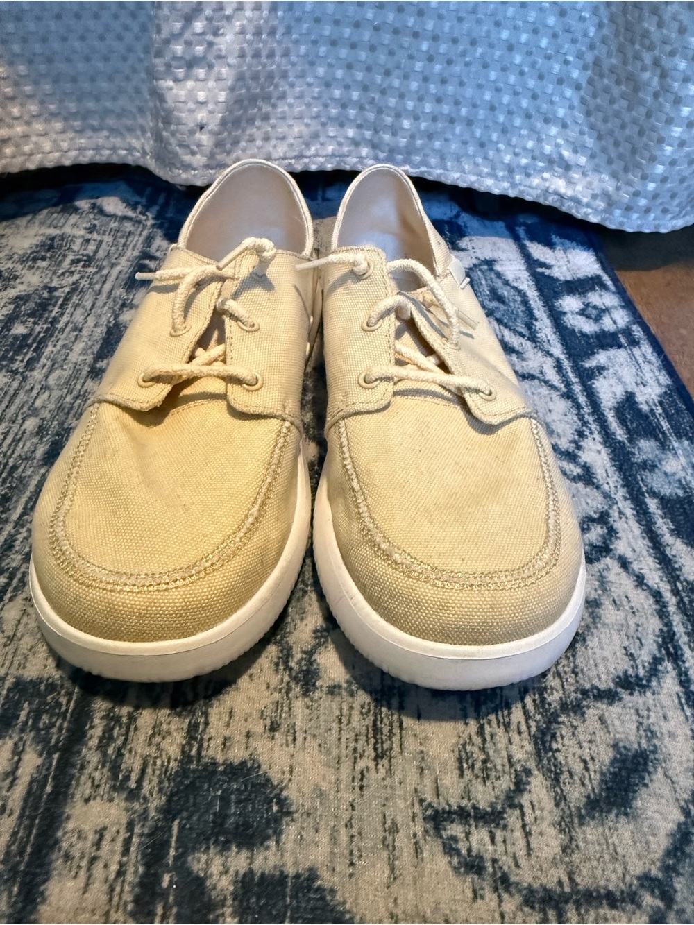 Chaco Women's Canvas Sneakers in Light Beige